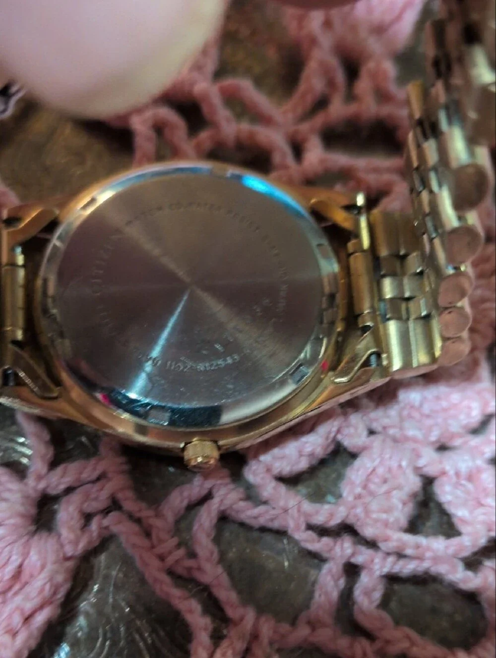 Vintage Citizen Gold-Tone Men's Bracelet Watch with Day-Date